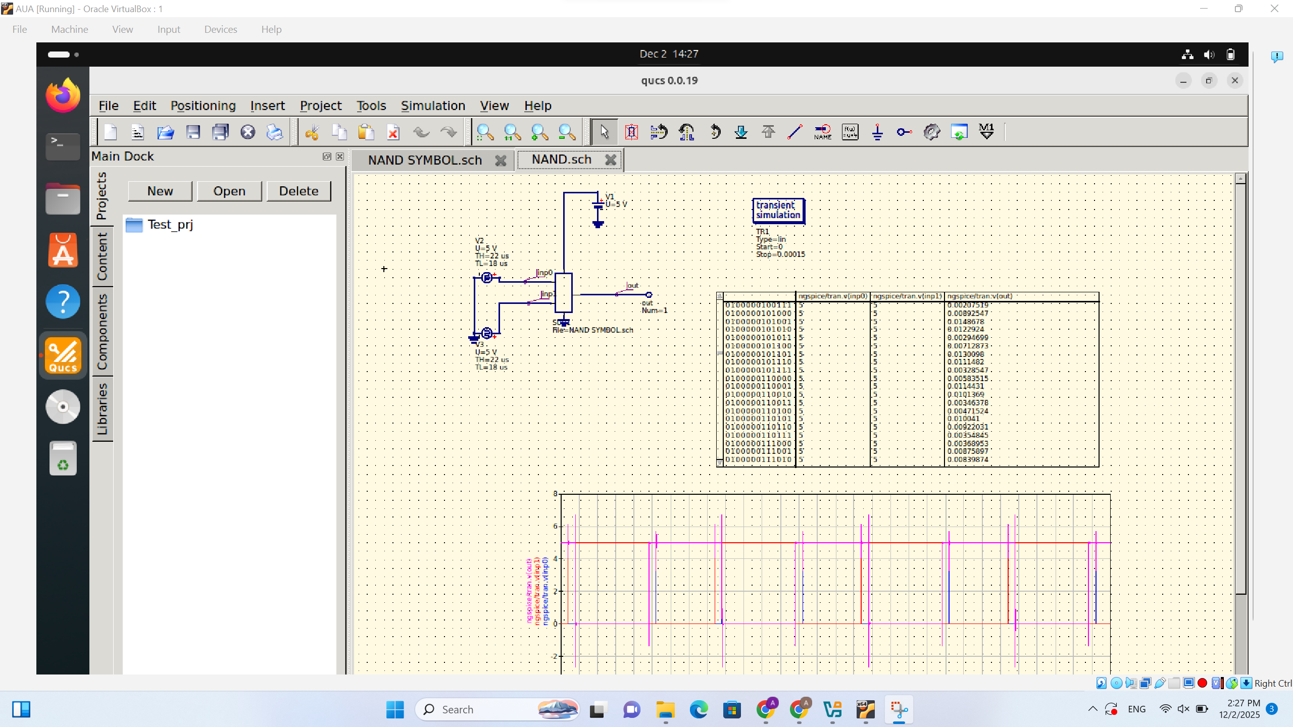 NAND Gate Circuit