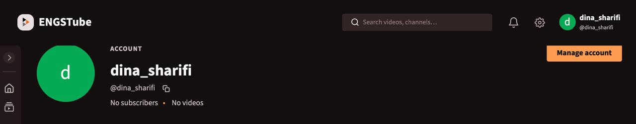 ENGSTube Account Proof