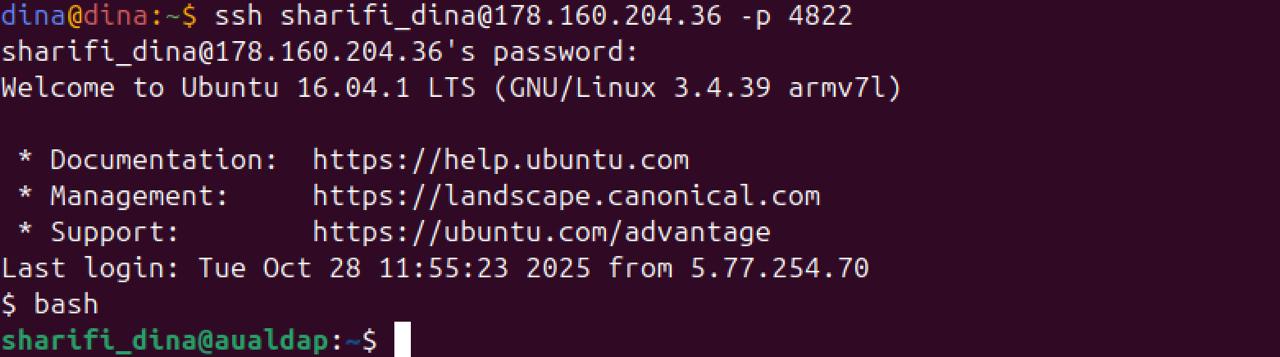 SSH Setup Proof